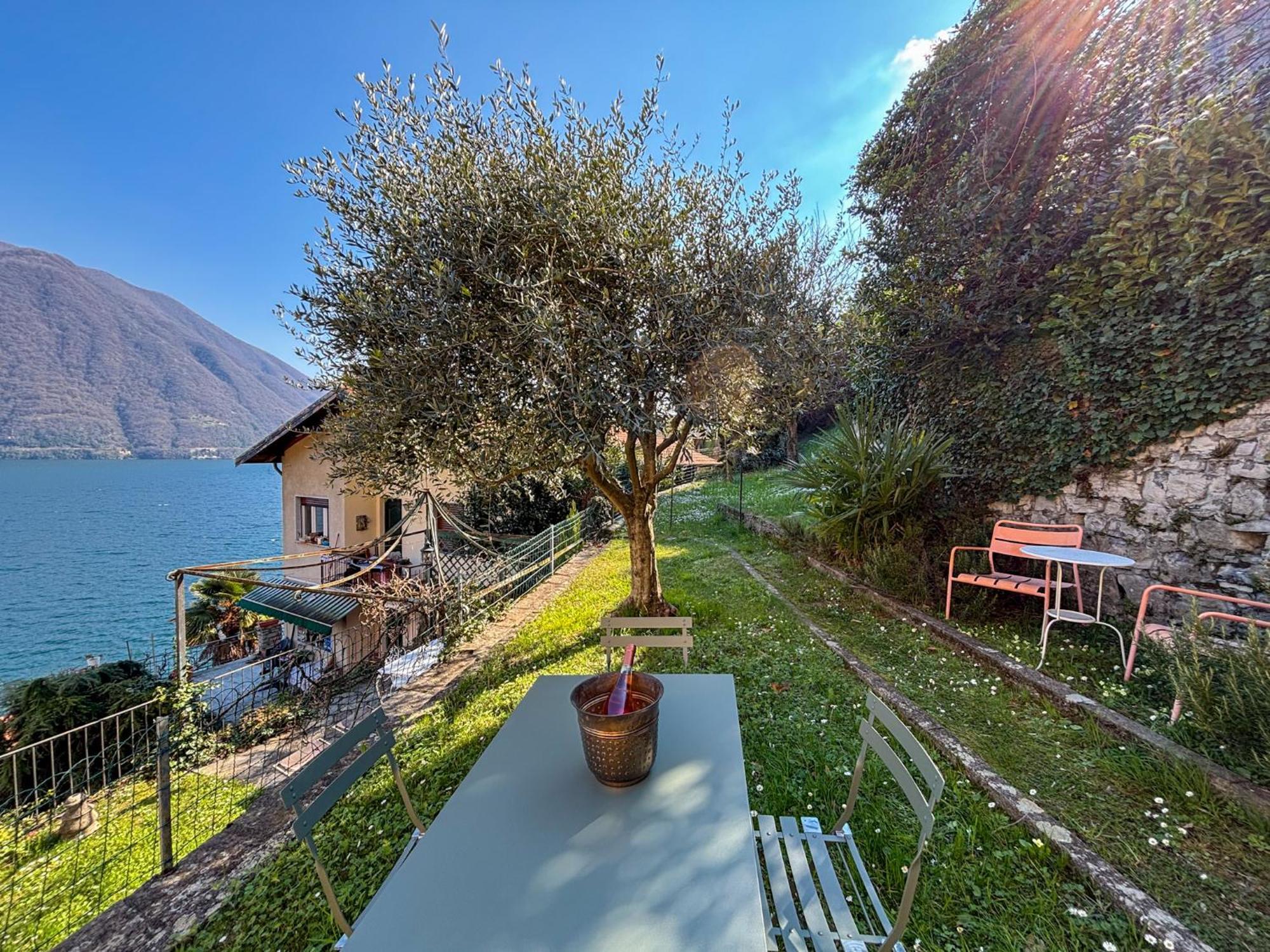 Villa Peroni Argegno - View House Exterior foto