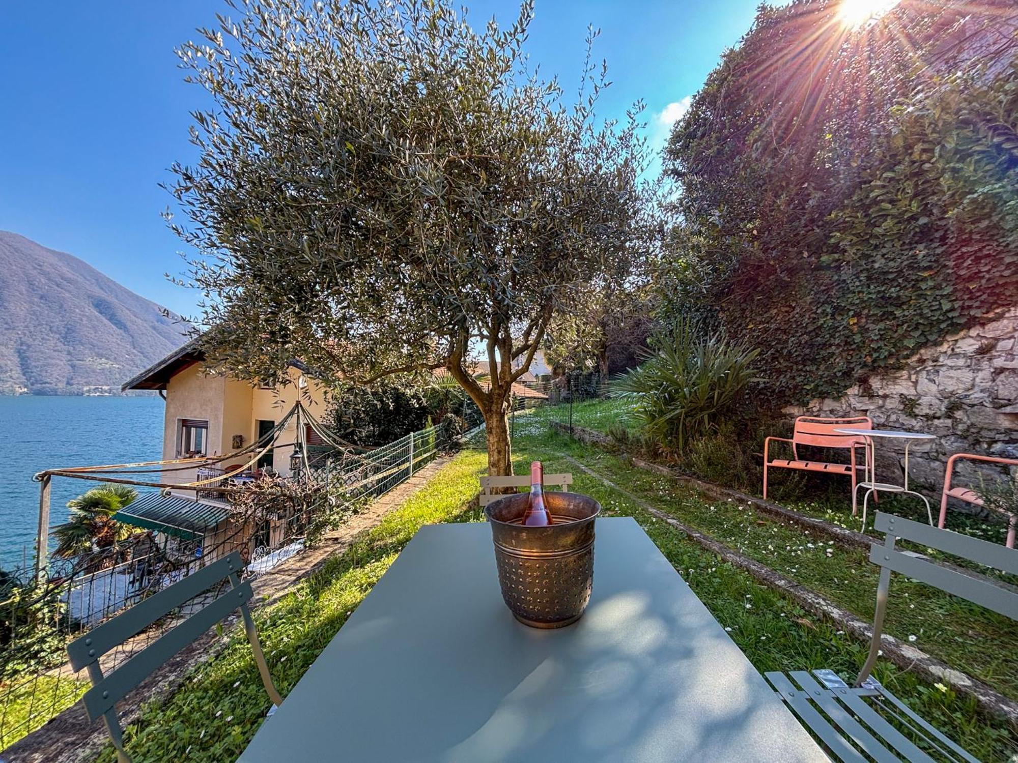 Villa Peroni Argegno - View House Exterior foto